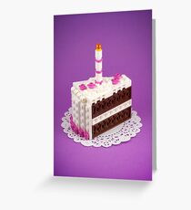 Let Them Build Cake Greeting Card