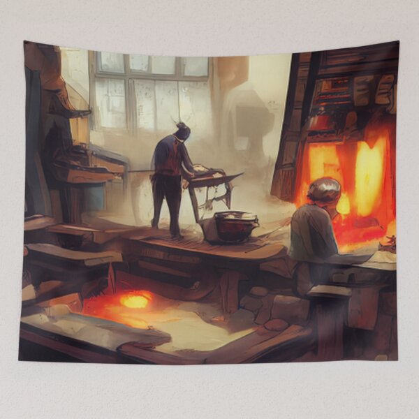 Item preview, Blacksmith | Comics Style designed and sold by ComicsFactory.