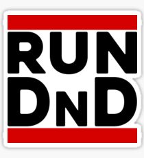 Run D & D Sticker