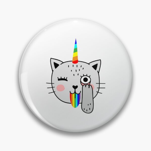 Item preview, Happy Puppycat with rainbow designed and sold by TVstuff.