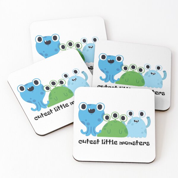 Item preview, Cutest little monsters designed and sold by PellSilversmith.