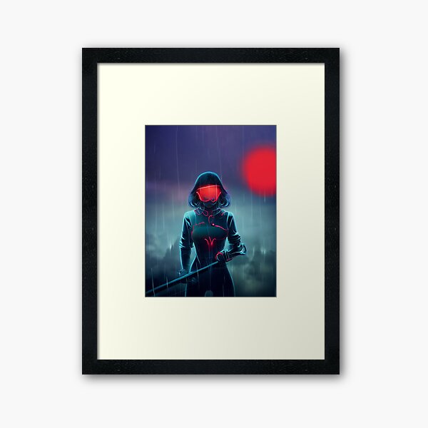 Item preview, Warrior with neon light designed and sold by ditaredesigns.