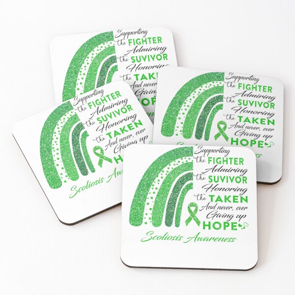 Item preview, Scoliosis Warrior Supporting Fighter  Awareness designed and sold by Gillosina.