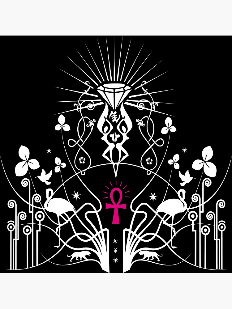 "The Ankh Cross, a symbol of life and fertility" Poster for Sale by PRINTHEO Redbubble