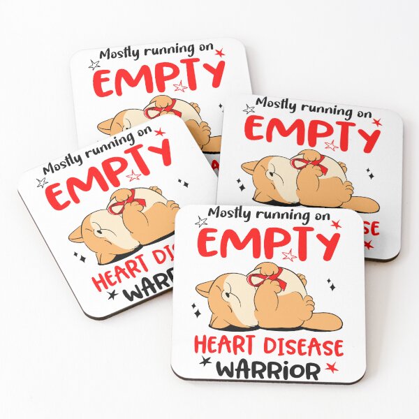 Item preview, Mostly running on Empty Heart Disease Warrior designed and sold by ElizabethS809.
