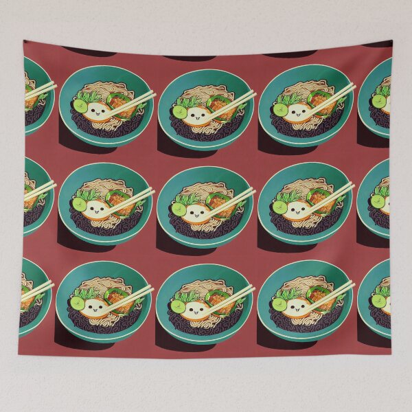 Item preview, Cute Anime Ramen Bowl designed and sold by GrassrootsGreen.