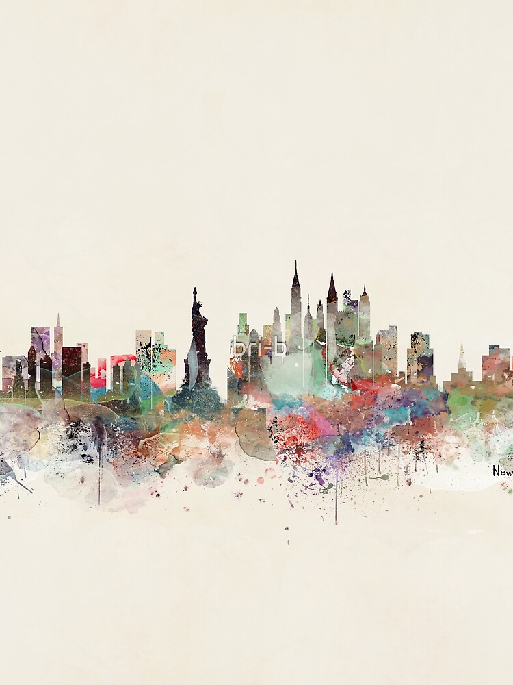 new york city skyline by bri-b