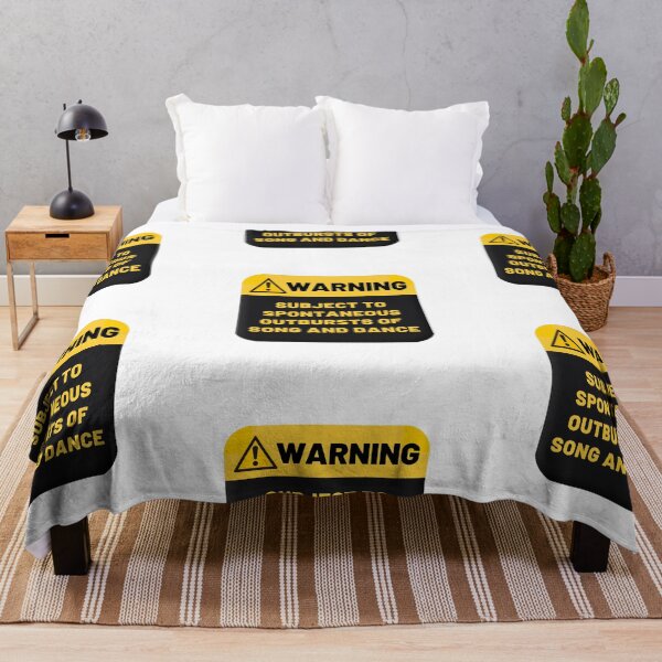 Item preview, Warning Subject To Spontaneous Outbursts Of Song And Dance designed and sold by CakmakShop.