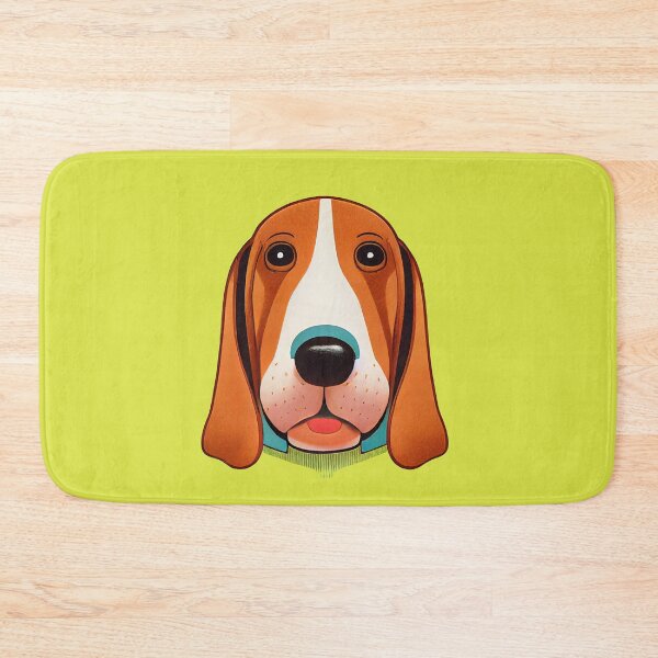 Item preview, Basset Hound Print designed and sold by ThePurpleMelon.