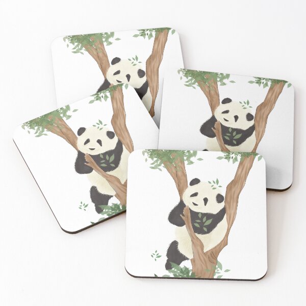 Item preview, Panda Hanging On The Branch Tree designed and sold by Yell0whouse28.