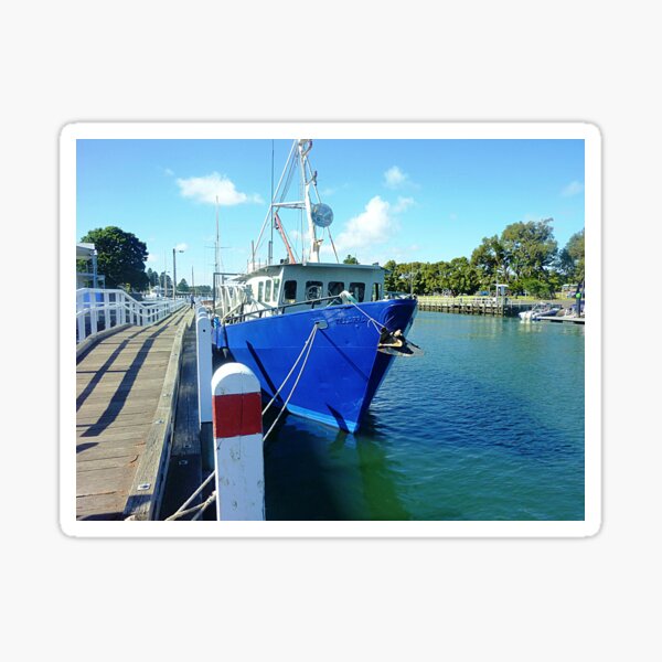 Item preview, Blue and ready to go - Port Fairy, Vic. Australia designed and sold by EdsMum.
