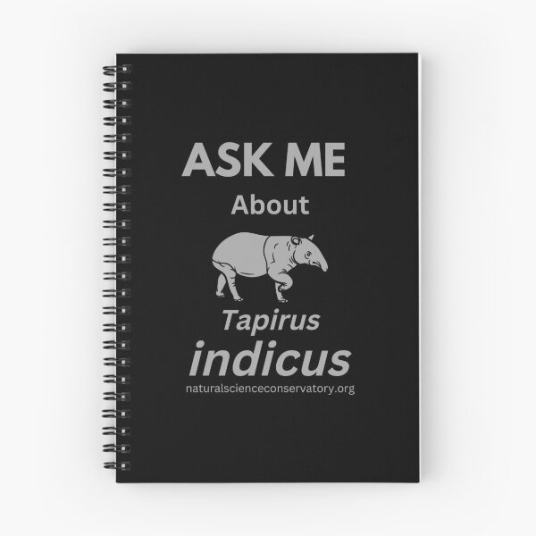 Item preview, Ask Me About Tapirus indicus (Malay Tapir) designed and sold by Discovered.