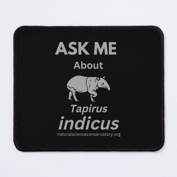 Item preview, Ask Me About Tapirus indicus (Malay Tapir) designed and sold by Discovered.