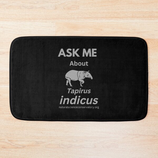 Item preview, Ask Me About Tapirus indicus (Malay Tapir) designed and sold by Discovered.