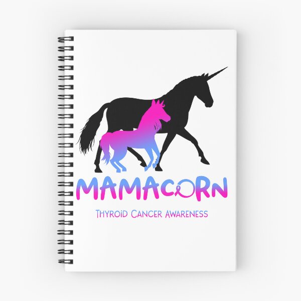 Item preview, Thyroid Cancer Awareness Mama Unicorn Mamacorn Support Thyroid Cancer Warrior  designed and sold by RunningShop.