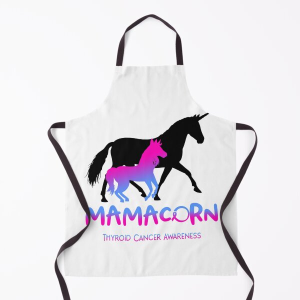 Item preview, Thyroid Cancer Awareness Mama Unicorn Mamacorn Support Thyroid Cancer Warrior  designed and sold by RunningShop.