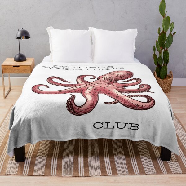 Item preview, Octopus wrestling club  designed and sold by Rickido.