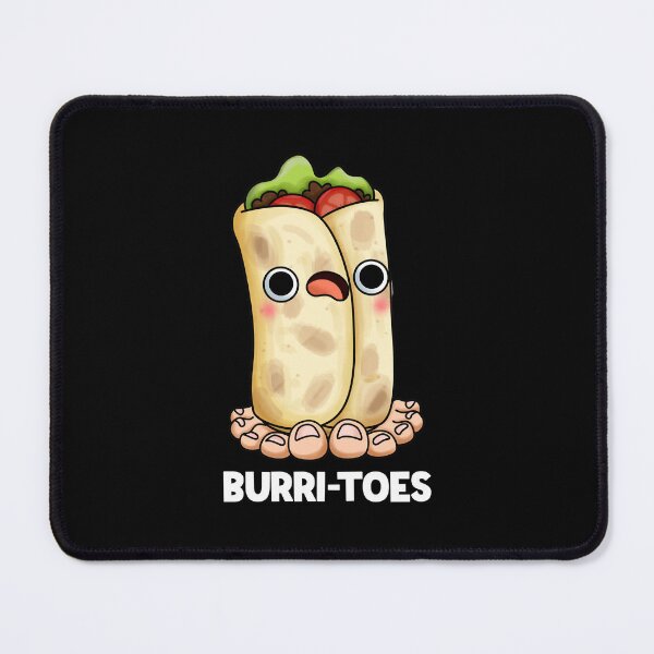 Item preview, Burritoes Funny Burrito  Puns (Dark BG) designed and sold by punnybone.