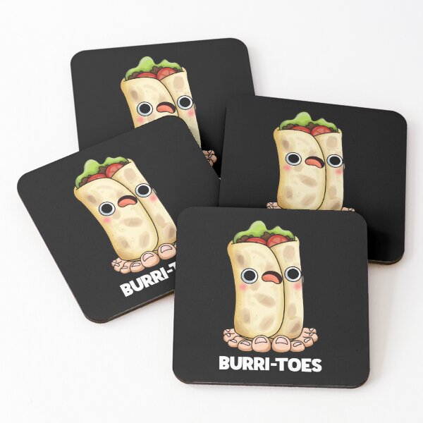 Item preview, Burritoes Funny Burrito  Puns (Dark BG) designed and sold by punnybone.