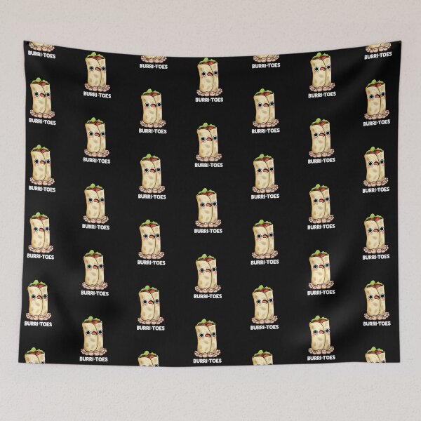 Item preview, Burritoes Funny Burrito  Puns (Dark BG) designed and sold by punnybone.