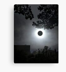 Total Solar Eclipse Canvas Print