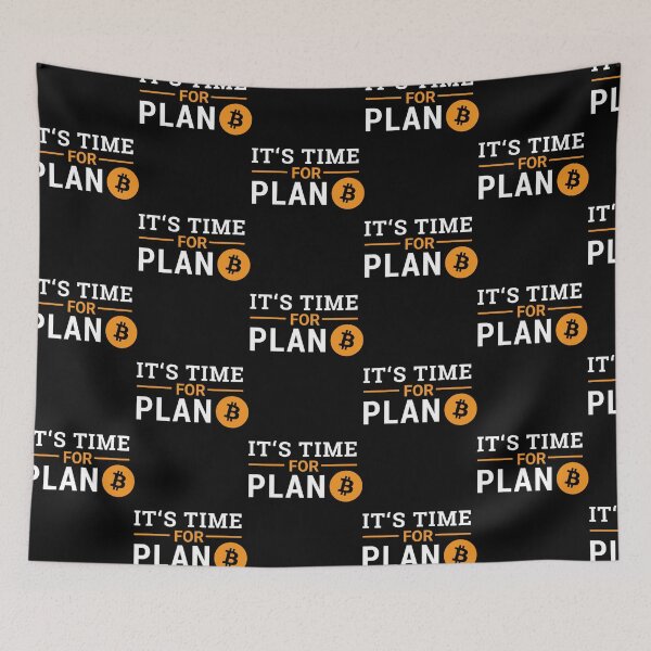 Artikelvorschau, Es ist Zeit für Plan B Bitcoin Classic T-Shirt entworfen und verkauft von SkylarBerge.