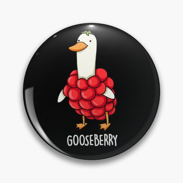 Item preview, Gooseberry Funny Berry Puns (Dark BG) designed and sold by punnybone.