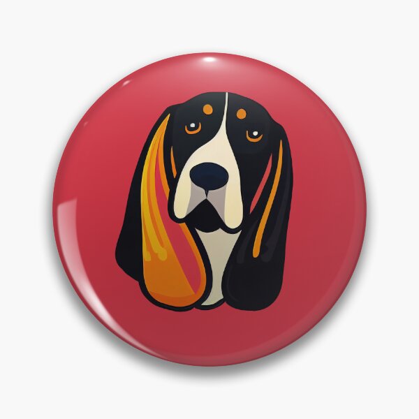 Artikelvorschau, Basset Hound-Druck entworfen und verkauft von ThePurpleMelon.