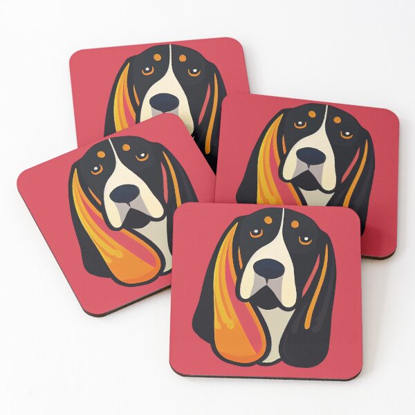 Item preview, Basset Hound Print designed and sold by ThePurpleMelon.