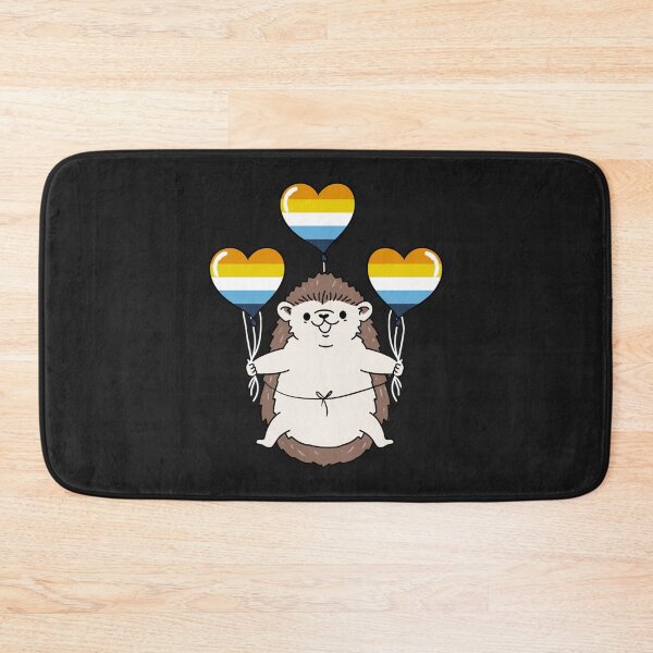 Item preview, Hedgehog Balloon Aroace Pride    designed and sold by JenniferDion.