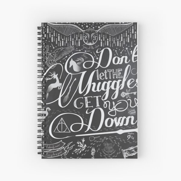 Don't let the Muggles get you down Spiral Notebook