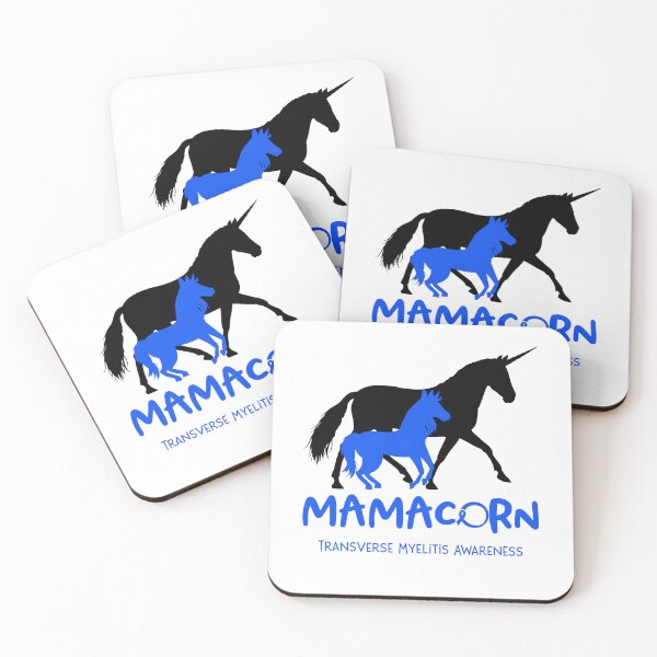 Item preview, Transverse Myelitis Awareness Mama Unicorn Mamacorn Support Transverse Myelitis Warrior  designed and sold by RunningShop.