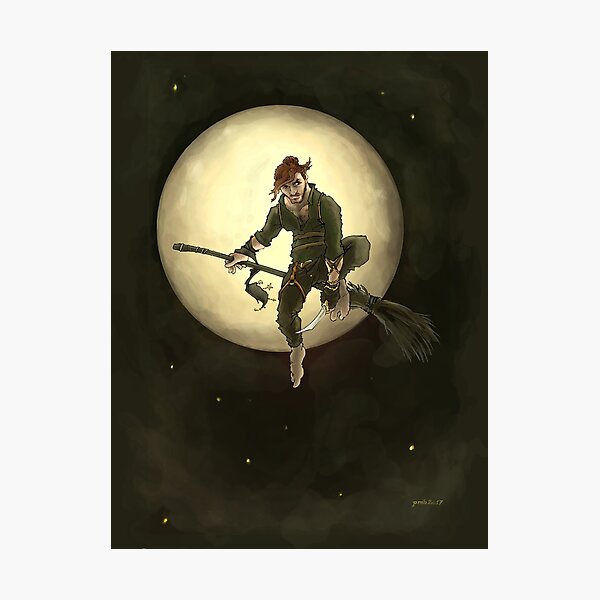 Witch boy Photographic Print