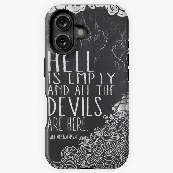 Hell is Empty iPhone Tough Case