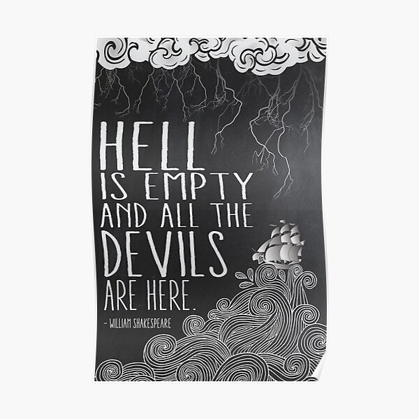 Hell is Empty Poster