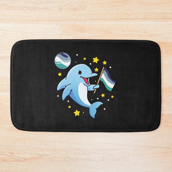 Item preview, Dolphin In Space Oriented Aroace   designed and sold by JenniferDion.