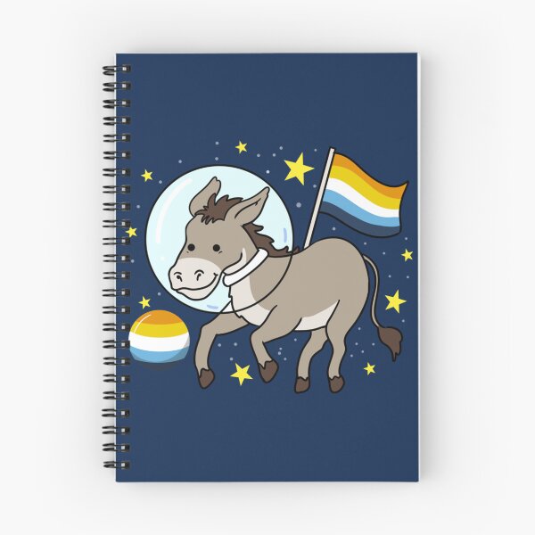 Item preview, Donkey Astronaut Aroace Pride   designed and sold by JenniferDion.
