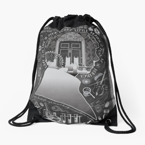 What is it Like in Your Funny Little Brains? Drawstring Bag