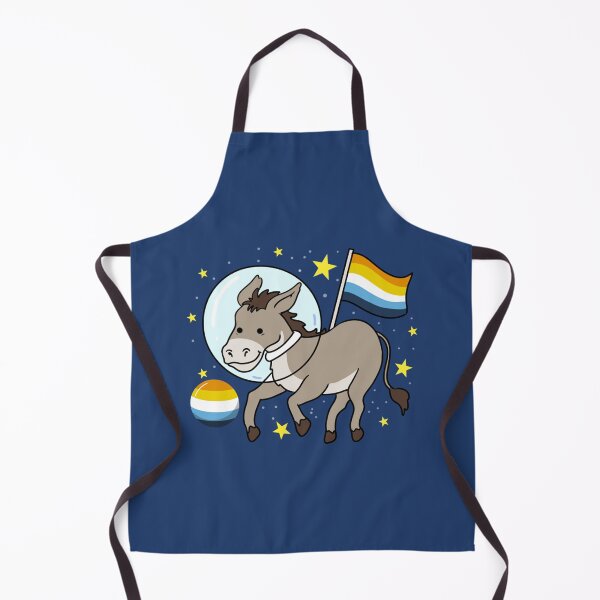 Item preview, Donkey Astronaut Aroace Pride   designed and sold by JenniferDion.