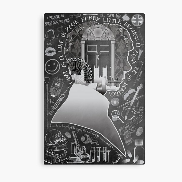 What is it Like in Your Funny Little Brains? Metal Print