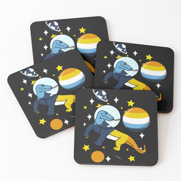 Item preview, Komodo Dragon Astronaut Aroace    designed and sold by JenniferDion.