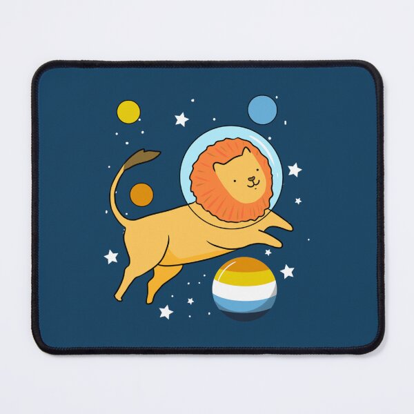 Item preview, Lion Astronaut Aroace Pride   designed and sold by JenniferDion.