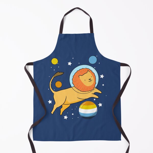 Item preview, Lion Astronaut Aroace Pride   designed and sold by JenniferDion.