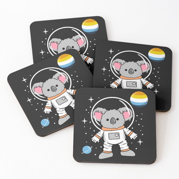Item preview, Koala Astronaut Aroace Pride    designed and sold by JenniferDion.