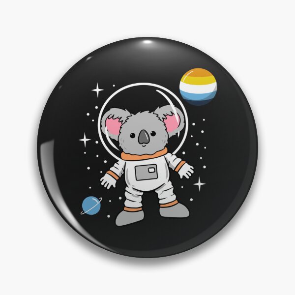 Item preview, Koala Astronaut Aroace Pride    designed and sold by JenniferDion.