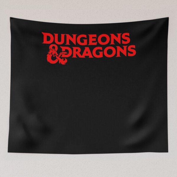 Item preview, Dungeons & dragons logo designed and sold by MichaelTerry12.