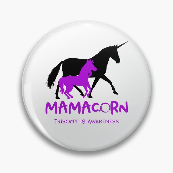Item preview, Trisomy 18 Awareness Mama Unicorn Mamacorn Support Trisomy 18 Warrior  designed and sold by RunningShop.