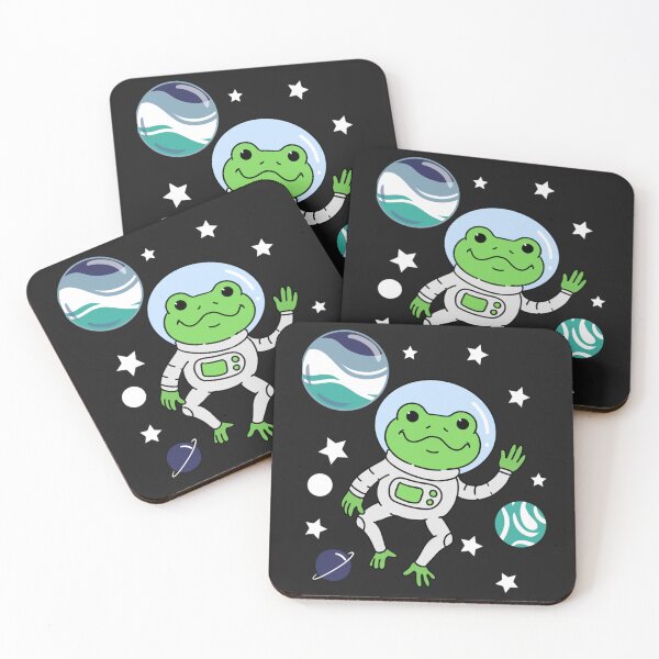 Item preview, Frog In Space Oriented Aroace Pride   designed and sold by JenniferDion.