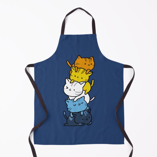 Item preview, Kawaii Cat Pile Aroace Pride Flag   designed and sold by JenniferDion.