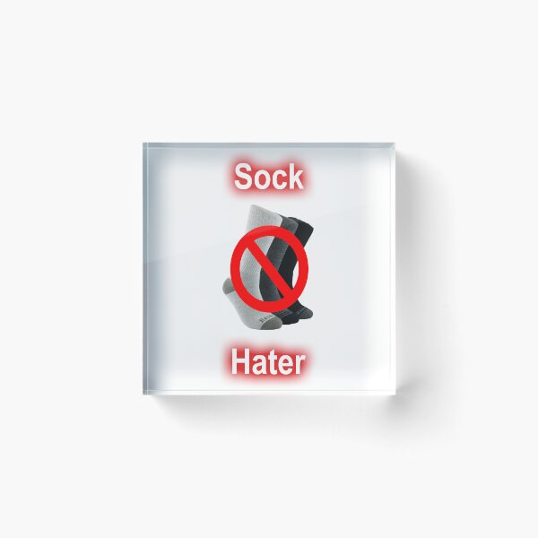 Item preview, sock hater designed and sold by autismaffirmed.